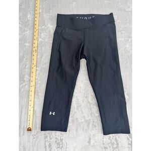 Under Armour Heatgear Women’s Leggings‎ Crop Medium Black Thick